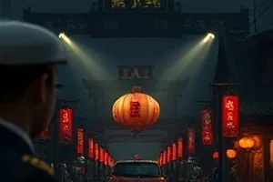 江一澄在监测仪器前低头查看自己心率数据的手部画面