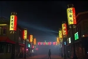 第七日的犹豫中嘉宾站在门廊感应灯下迟迟未敲门的画面